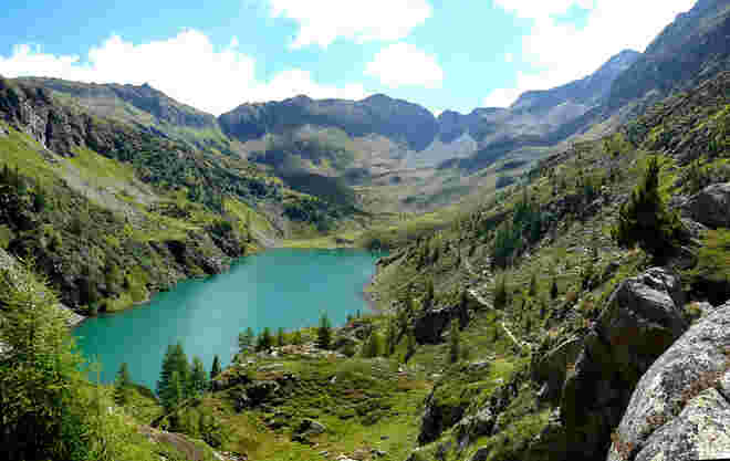Schöne Bergheimat