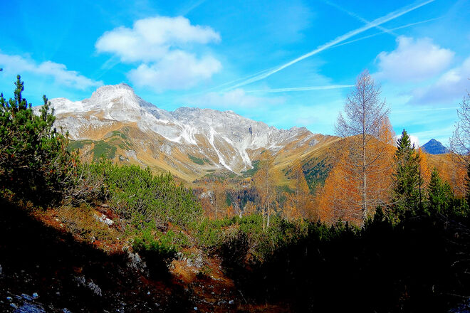 Mosermandl in der Herbssonne