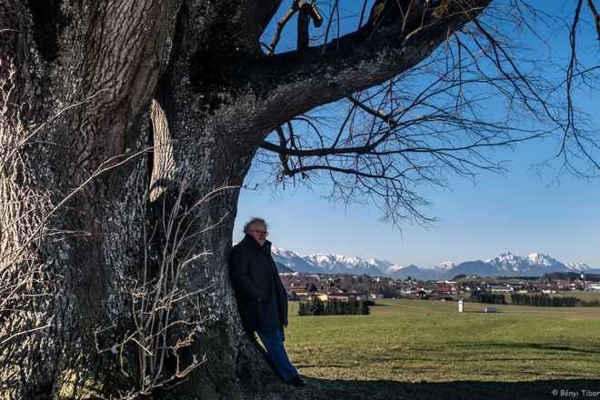 Selfie bei der alten Linde