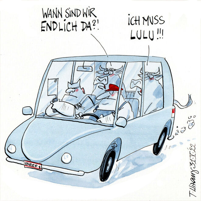 Tiertransport, (un-)menschlich…