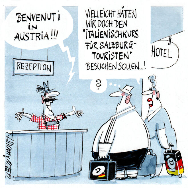 Touristische Sprachverwirrung ...