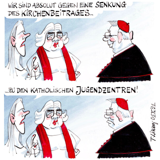 Trag’ was bei!  . .  .