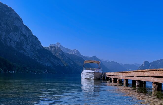 Traunsee am Morgen