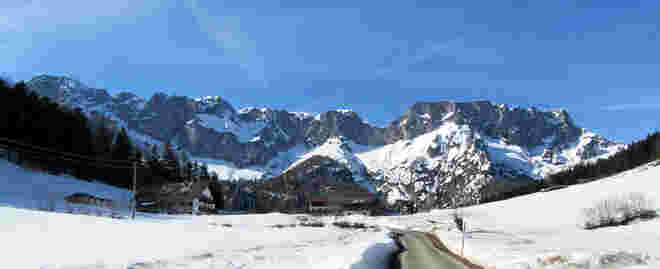 Untersbergansicht von der Ettenbergstraße