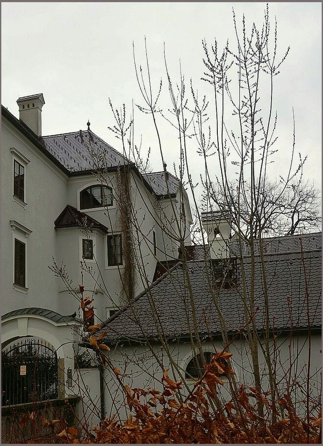 Vorfrühlingsregenwetter