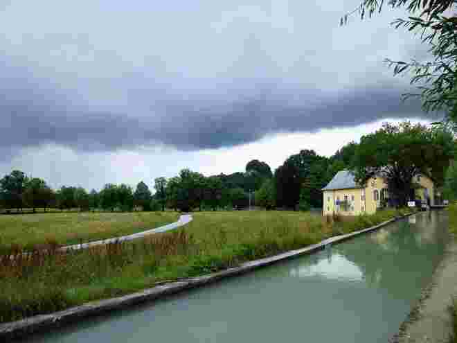 vor dem Gewitter