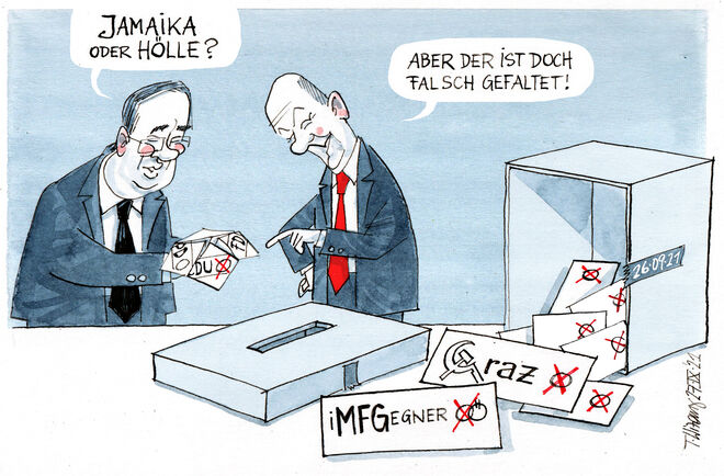 Wahlzettel . .  .