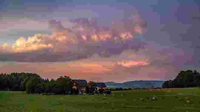 Gewitterwolken am 12.08.2024