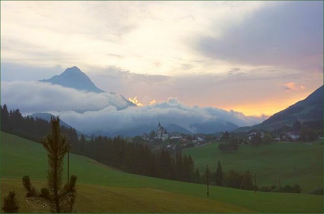 . . . kurzes Wetterschauspiel