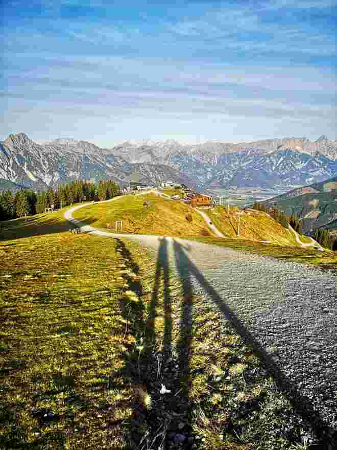 Lange Schatten gehen voraus (Gr.Asitz)
