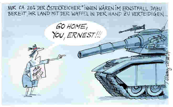 Wider den (militärischen) Ernst…