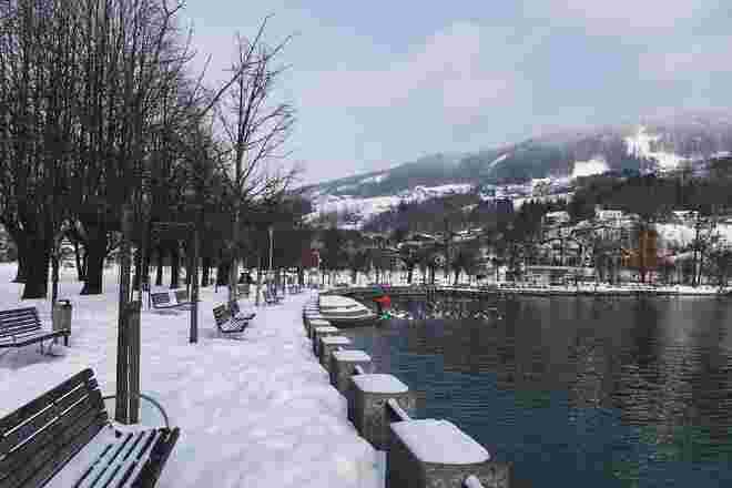 Winter am See