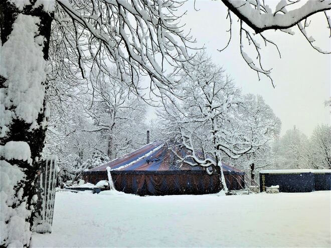 verträumtes "Winterzelt"