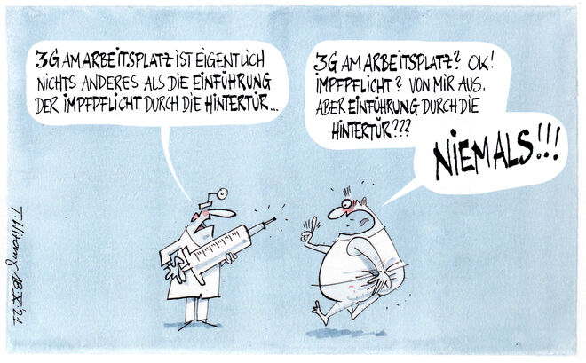 Zu viel verlangt . .  .