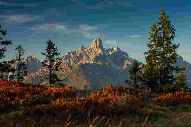 ein Herbsttag endet im Reich der Bischofsmütze
