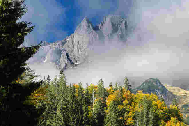 Berge und Farben