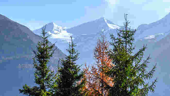 Der Blick in die Tauern