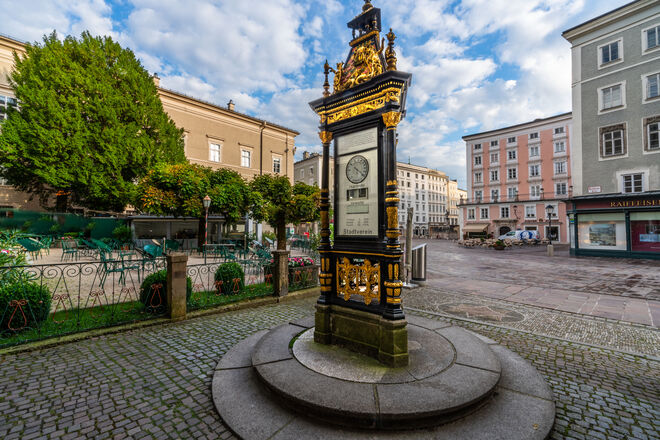 Die historische Wetterstation am Alten Markt