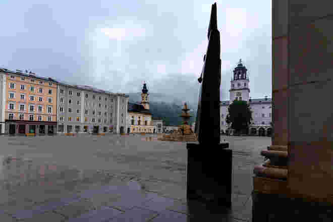 Der Große Kardinal im Regen