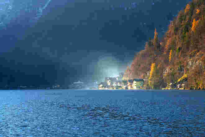 Hallstatt morgens.