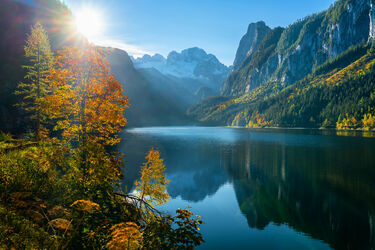 Morgens am Gosausee