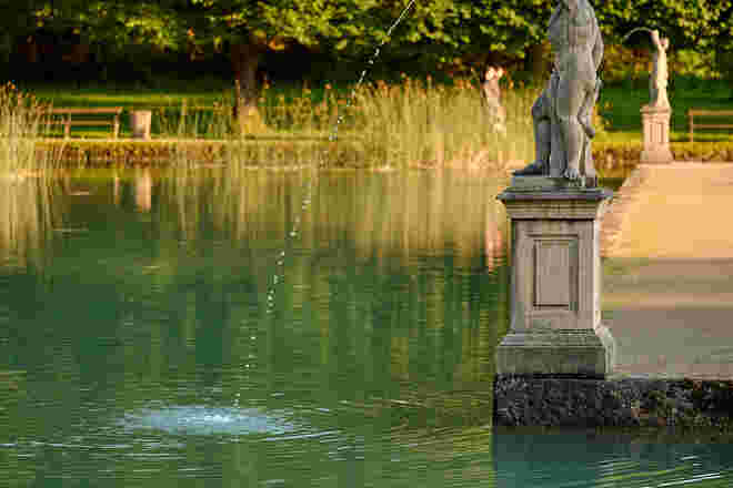 Leises Plätschern