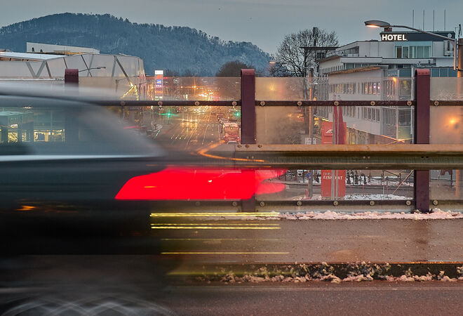 Winterliche Fahrbedingungen