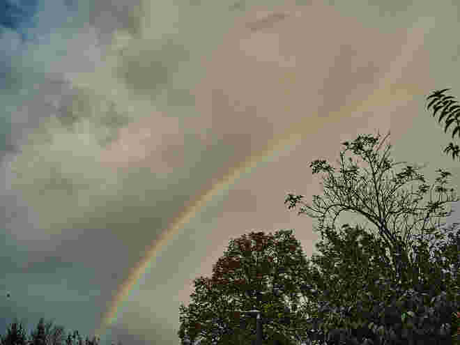 Ein Regenbogen
