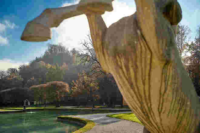 In Hellbrunn