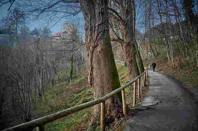 Steil bergauf