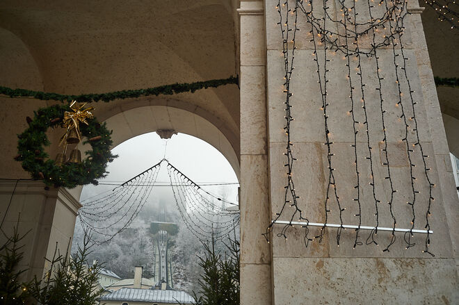 Blick zur Festungsbahn