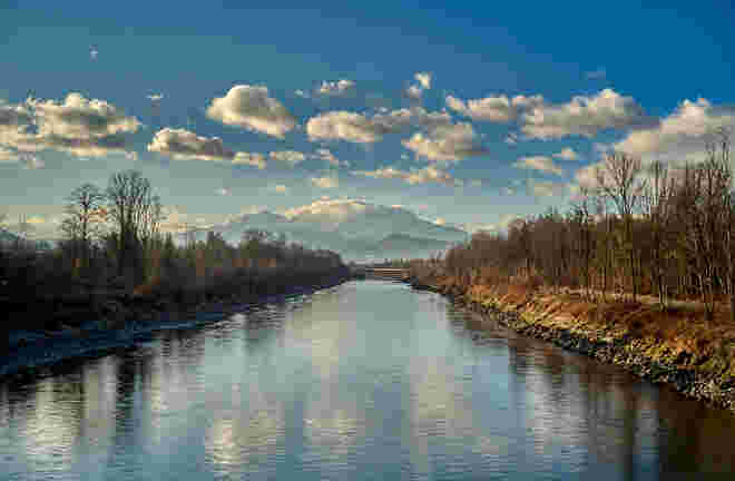 Wolkenwanderung