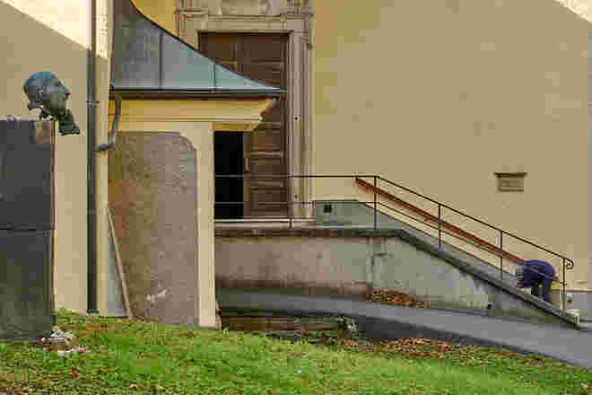 Stefan Zweig Denkmal am Kapuzinerberg