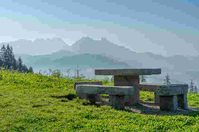 Trübe Fernsicht