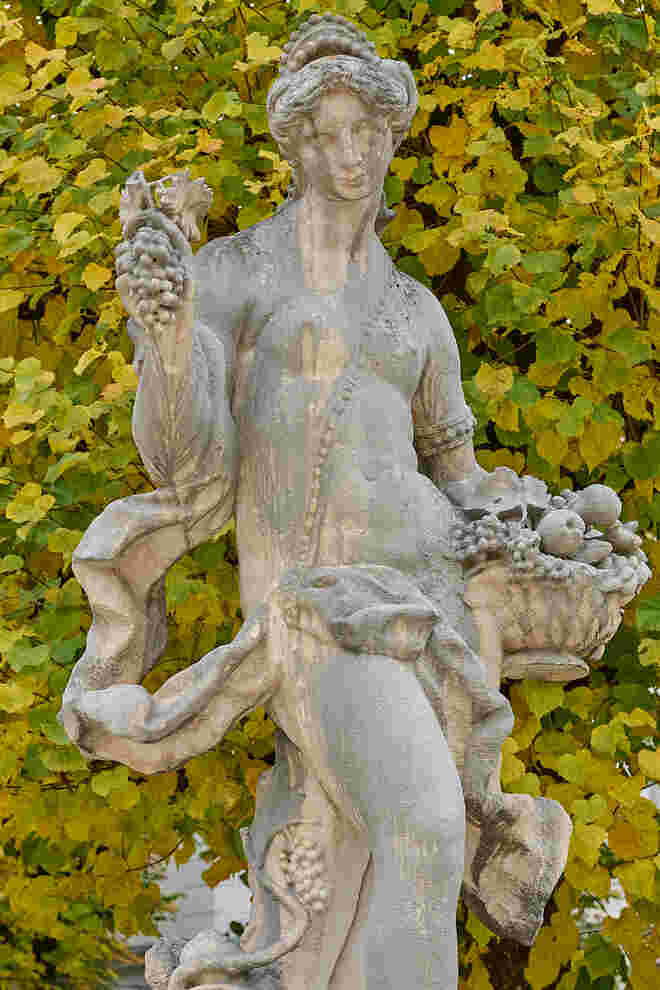Die antike Göttin Pomona