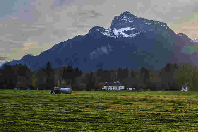Fleißiger Landwirt