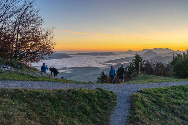 Warten auf den Sonnenaufgang