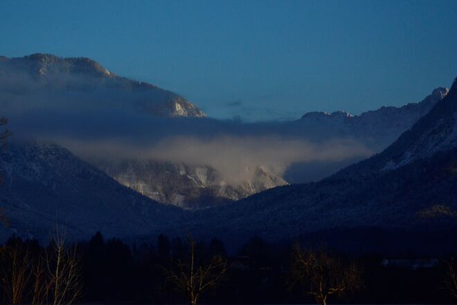 Blick in die Koschuta/Rosental /Kärnten