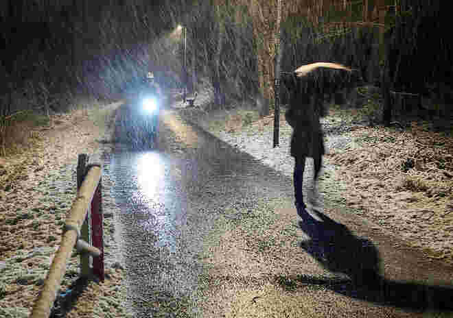 Auf dem Treppelweg unterwegs