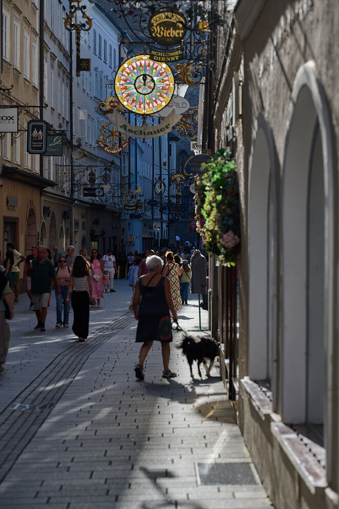 In der Getreidegasse