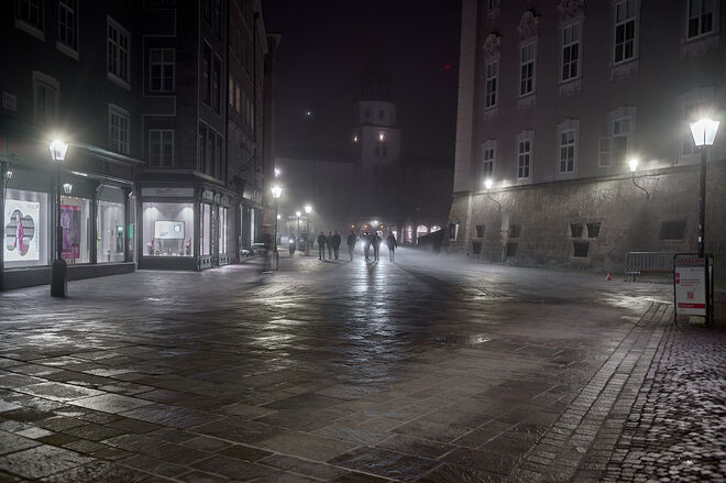 Nebel in der Altstadt