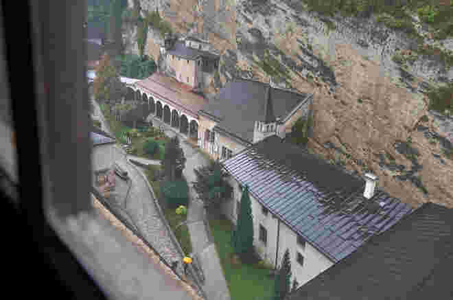 Blick auf Friedhof St. Peter