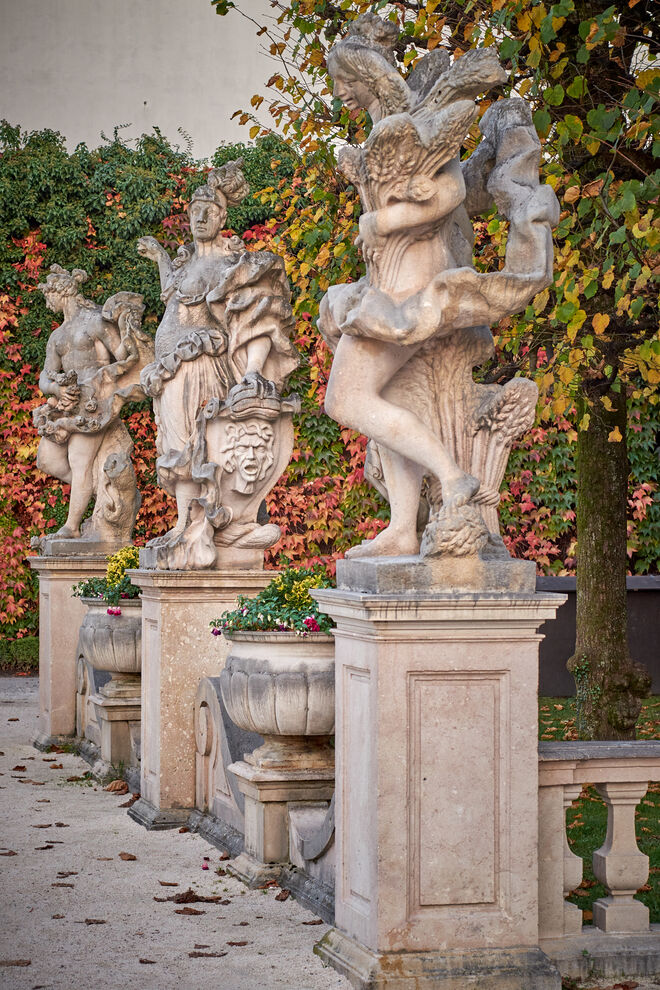 Flora, Minerva und Ceres