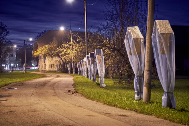 Nächtlicher Kreuzweg