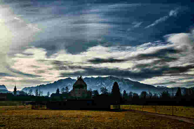 Gewaltige Wolken
