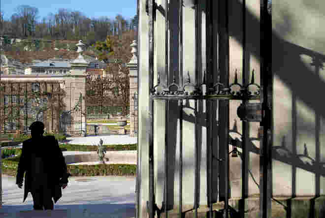 Eingang zum Mirabellgarten