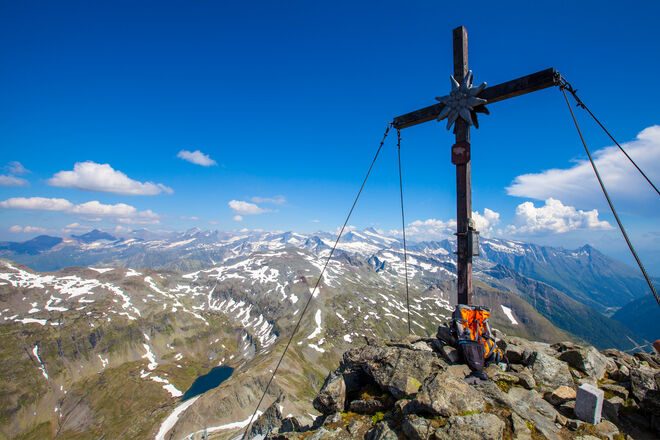 Am Tauernkogel auf 2988m