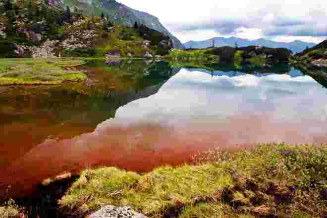 Einsamer Bergsee