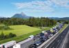 A10: Stau reichte bis zum Walserberg - Klimaaktivisten sorgten für Sperre