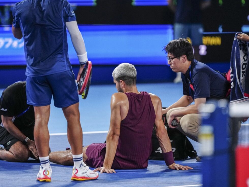 Alcaraz nach Schreckmoment ins Tokio-Achtelfinale eingezogen